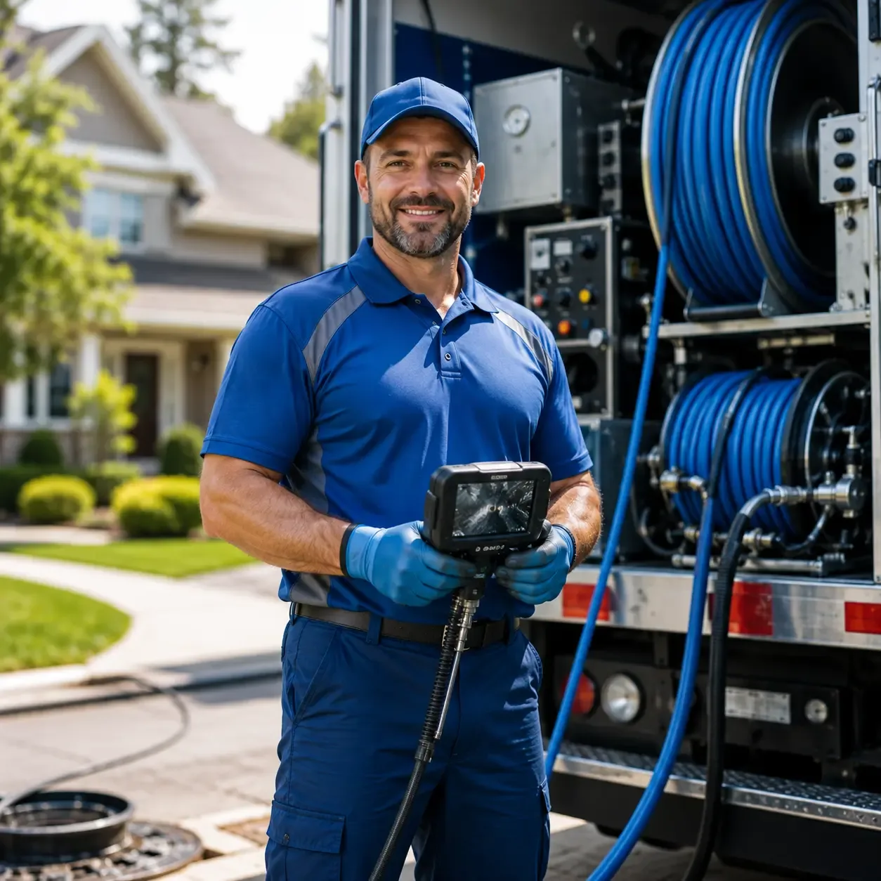 Local outdoor drain cleaning specialists in Windom, TX